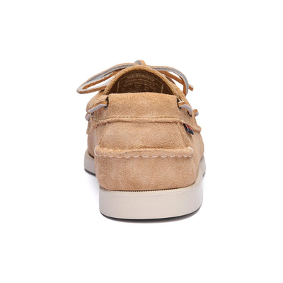 Docksides Woman DOCKSIDES PORTLAND SUEDE WOMAN Mocassin BEIGE CAMEL Detail (jpg Rgb)			