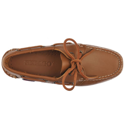 Docksides Woman DOCKSIDES PORTLAND WOMAN Mocassin BROWN TAN Dressed Back (jpg Rgb)		