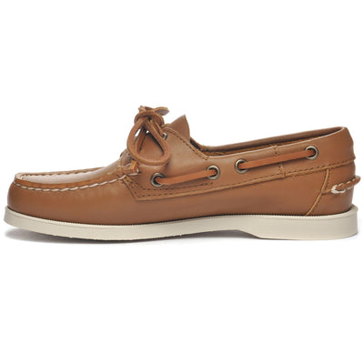 Docksides Woman DOCKSIDES PORTLAND WOMAN Mocassin BROWN TAN Dressed Side (jpg Rgb)		