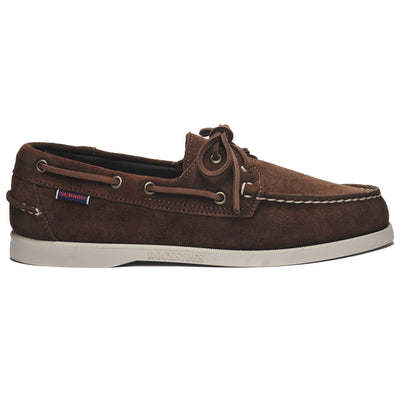 Docksides Man DOCKSIDES PORTLAND SUEDE Mocassin DK BROWN Photo (jpg Rgb)			