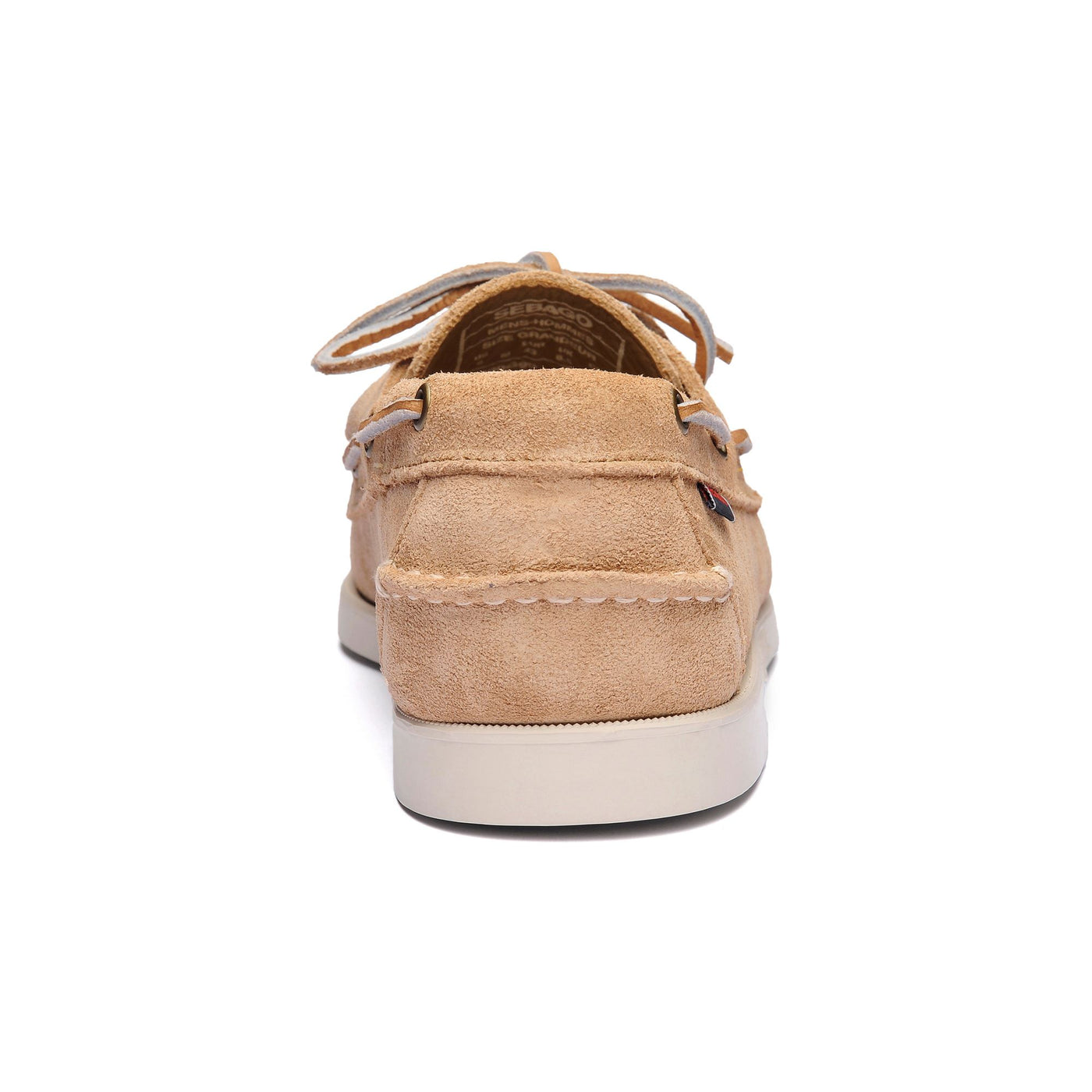 Docksides Man DOCKSIDES PORTLAND SUEDE Mocassin BEIGE CAMEL Detail (jpg Rgb)			