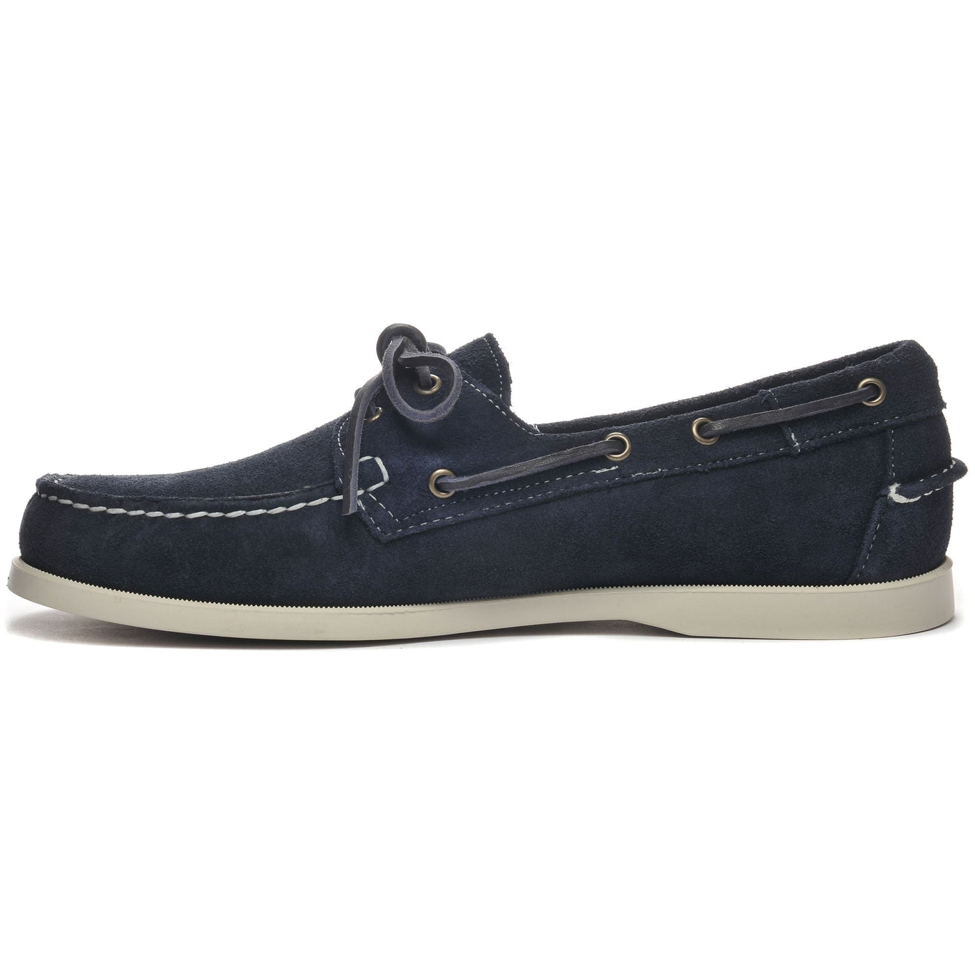 Docksides Man DOCKSIDES PORTLAND SUEDE Mocassin BLUE NAVY Dressed Side (jpg Rgb)		