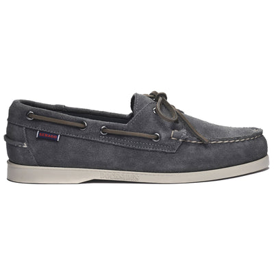 Docksides Man DOCKSIDES PORTLAND SUEDE Mocassin DK GREY Photo (jpg Rgb)			