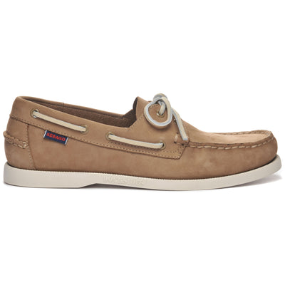 Docksides Man DOCKSIDES PORTLAND NUBUCK Mocassin BROWN TAUPE Photo (jpg Rgb)			