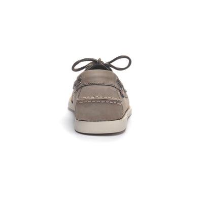 Docksides Man DOCKSIDES PORTLAND NUBUCK Mocassin MID GREY Detail (jpg Rgb)			
