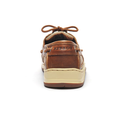 Moc Man CLOVEHITCH II FGL WAXED Low Cut BROWN CINNAMON Detail (jpg Rgb)			