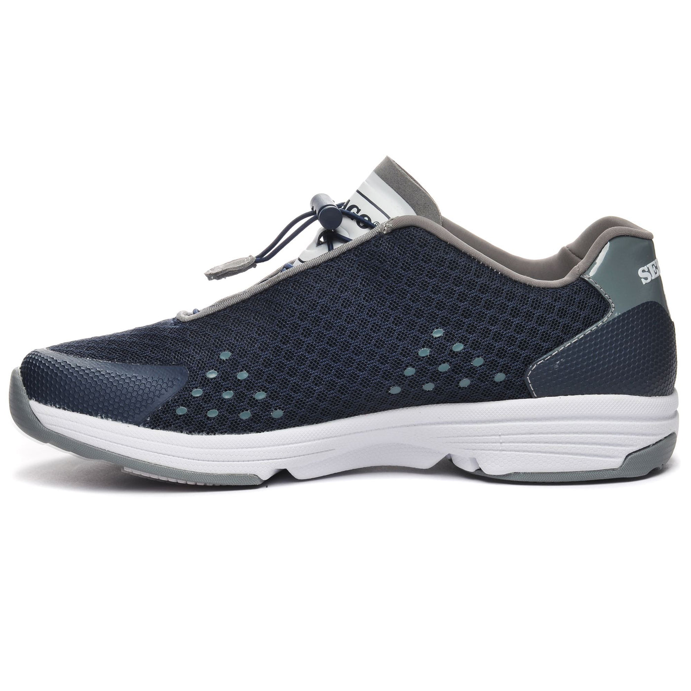 Sneakers Woman CYPHON SEA SPORT WOMAN Low Cut BLUE NAVY Dressed Side (jpg Rgb)		