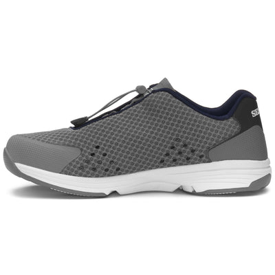 Sneakers Woman CYPHON SEA SPORT WOMAN Low Cut GREY-NAVY Dressed Side (jpg Rgb)		