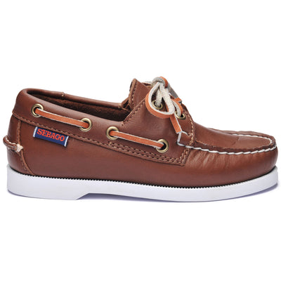 Docksides Kid unisex Docksides Portland Kid Mocassin BROWN Photo (jpg Rgb)			