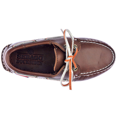 Docksides Kid unisex Docksides Portland Kid Mocassin BROWN Dressed Back (jpg Rgb)		