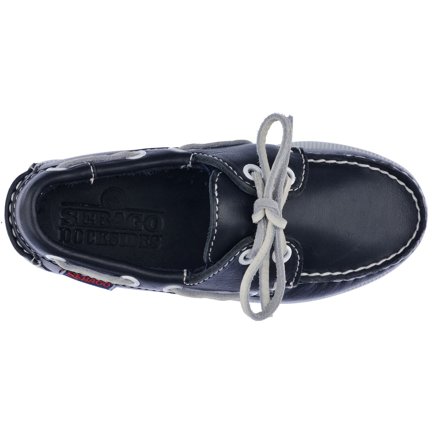 Docksides Kid unisex Docksides Portland Kid Mocassin BLUE NAVY Dressed Back (jpg Rgb)		