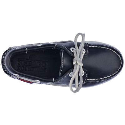 Docksides Kid unisex Docksides Portland Kid Mocassin BLUE NAVY Dressed Back (jpg Rgb)		