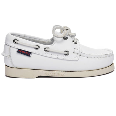 Docksides Kid unisex Docksides Portland Kid Mocassin WHITE Photo (jpg Rgb)			