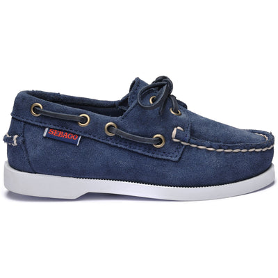 Docksides Kid unisex Docksides Portland Suede K Mocassin BLUE NAVY Photo (jpg Rgb)			