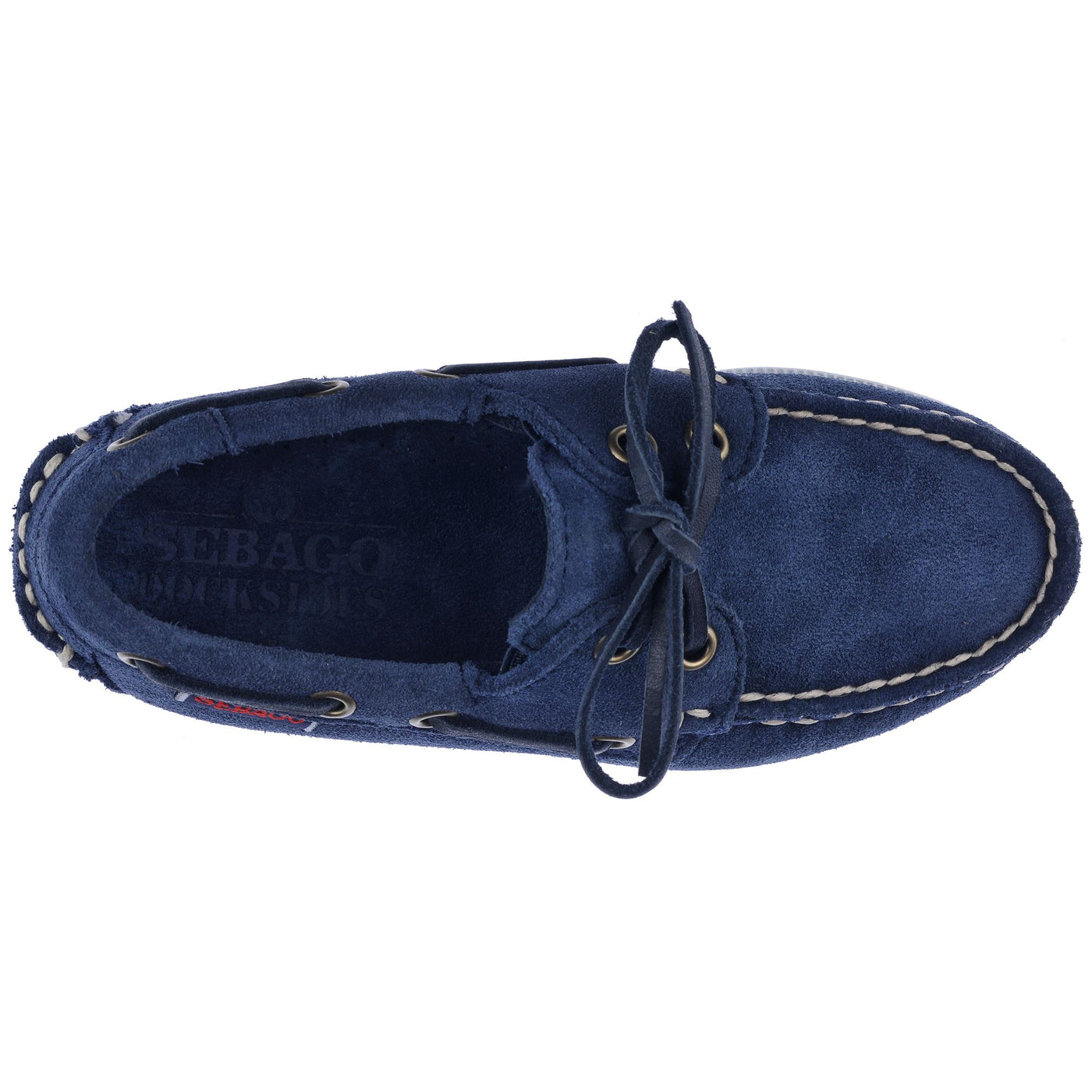 Docksides Kid unisex Docksides Portland Suede K Mocassin BLUE NAVY Dressed Back (jpg Rgb)		