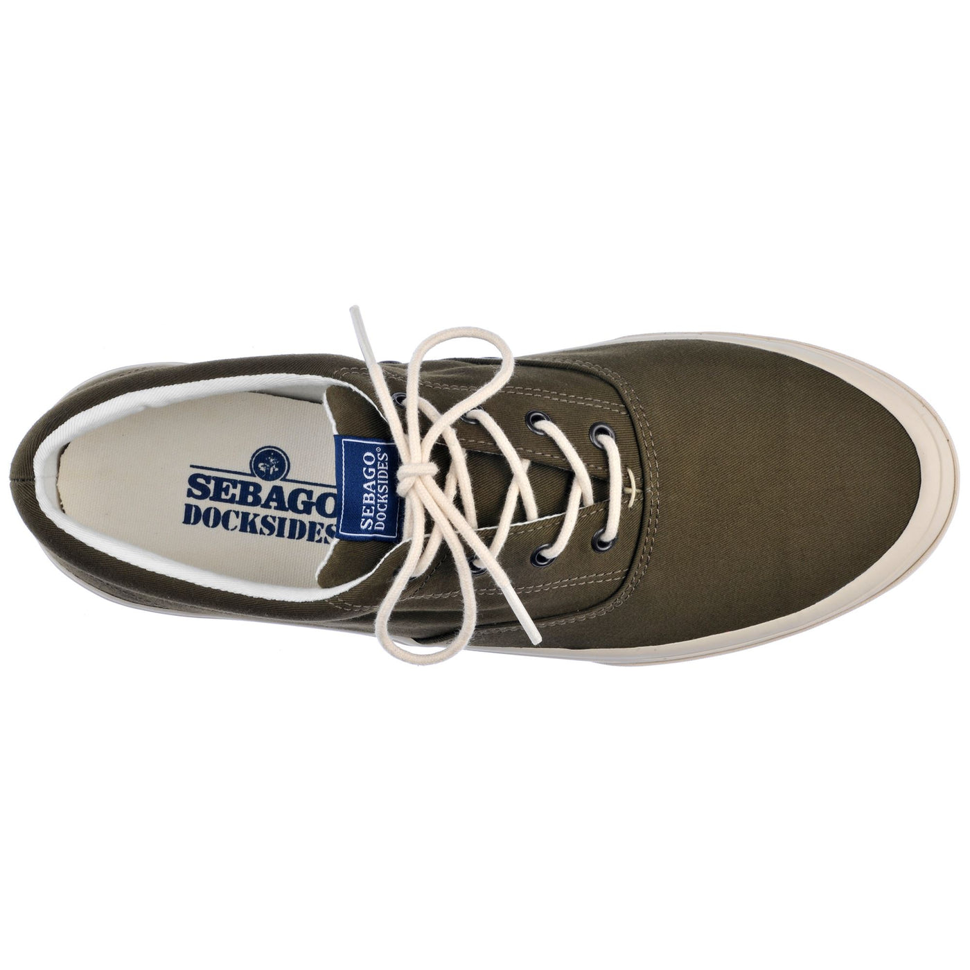 Sneakers Man JOHN Low Cut GREEN MILITARY Dressed Back (jpg Rgb)		
