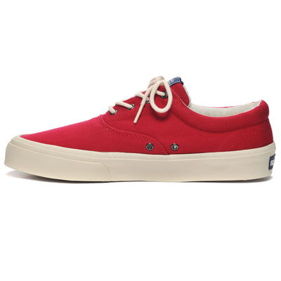 Sneakers Man JOHN Low Cut RED Dressed Side (jpg Rgb)		