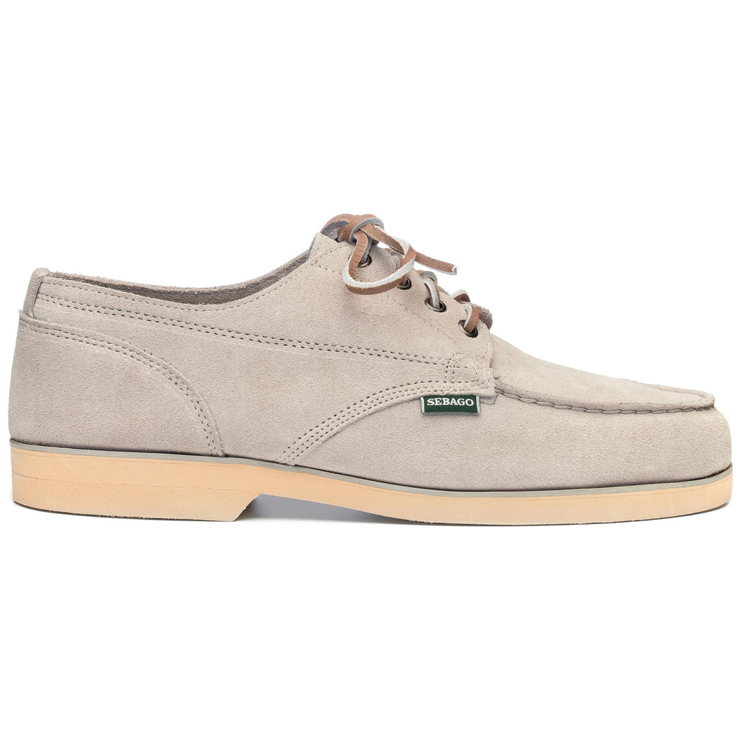 Moc Man FAIRHAVEN SUEDE Moccasin BEIGE TAUPE Photo (jpg Rgb)			