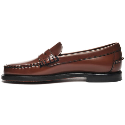 Moc Woman CLASSIC DAN WOMAN Moccasin BROWN Dressed Side (jpg Rgb)		