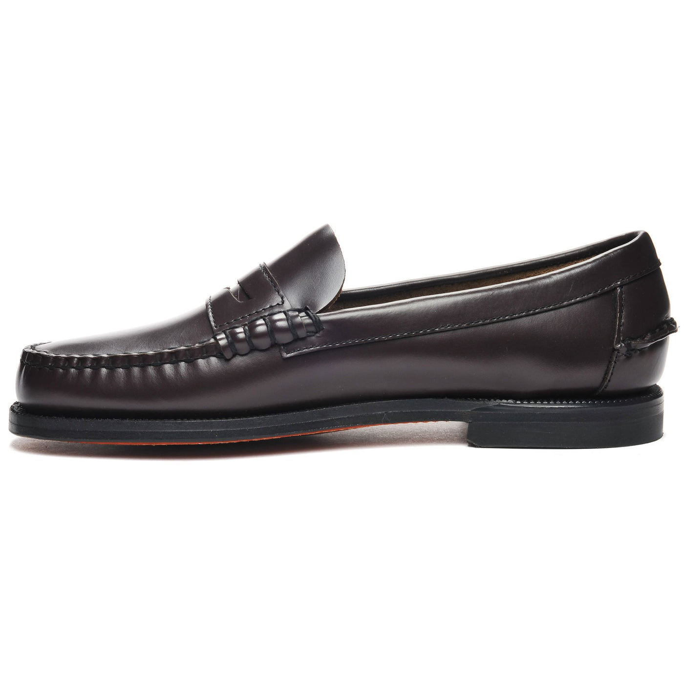 Moc Woman CLASSIC DAN WOMAN Moccasin DK BROWN Dressed Side (jpg Rgb)		