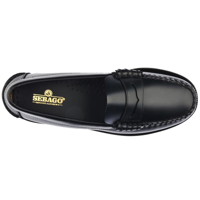 Moc Woman CLASSIC DAN WOMAN Moccasin BLUE NAVY Dressed Back (jpg Rgb)		
