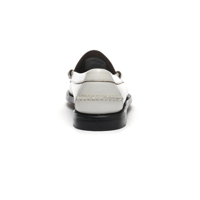 Moc Woman CLASSIC DAN WOMAN Moccasin WHITE Detail (jpg Rgb)			