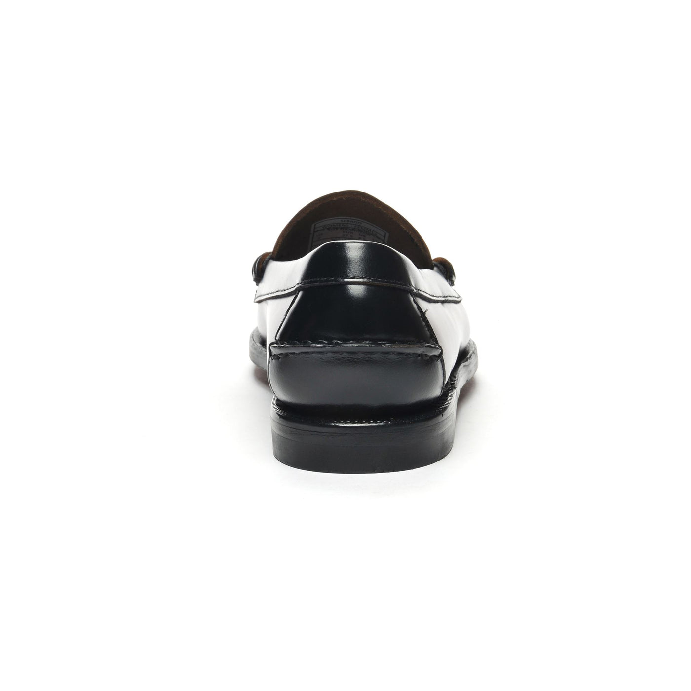 Moc Woman CLASSIC DAN WOMAN Moccasin GARNET-WHITE-BLACK Detail (jpg Rgb)			