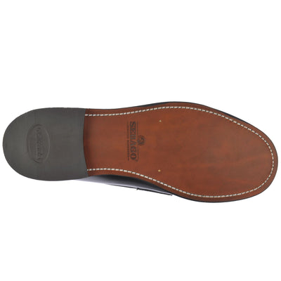 Moc Man CLASSIC JOE Moccasin DK BROWN Dressed Front (jpg Rgb)	
