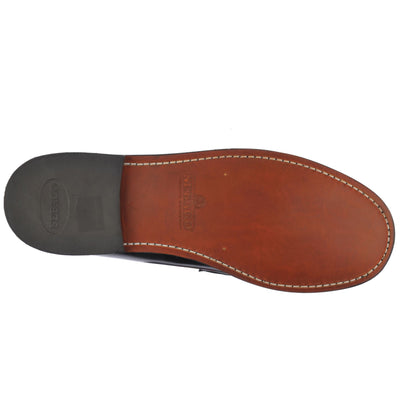 Moc Man CLASSIC JOE Moccasin DK COFFEE Dressed Front (jpg Rgb)	