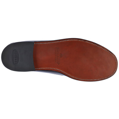 Moc Man FRANK Moccasin DK BROWN Dressed Front (jpg Rgb)	