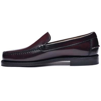 Moc Man FRANK Moccasin BROWN BURGUNDY Dressed Side (jpg Rgb)		