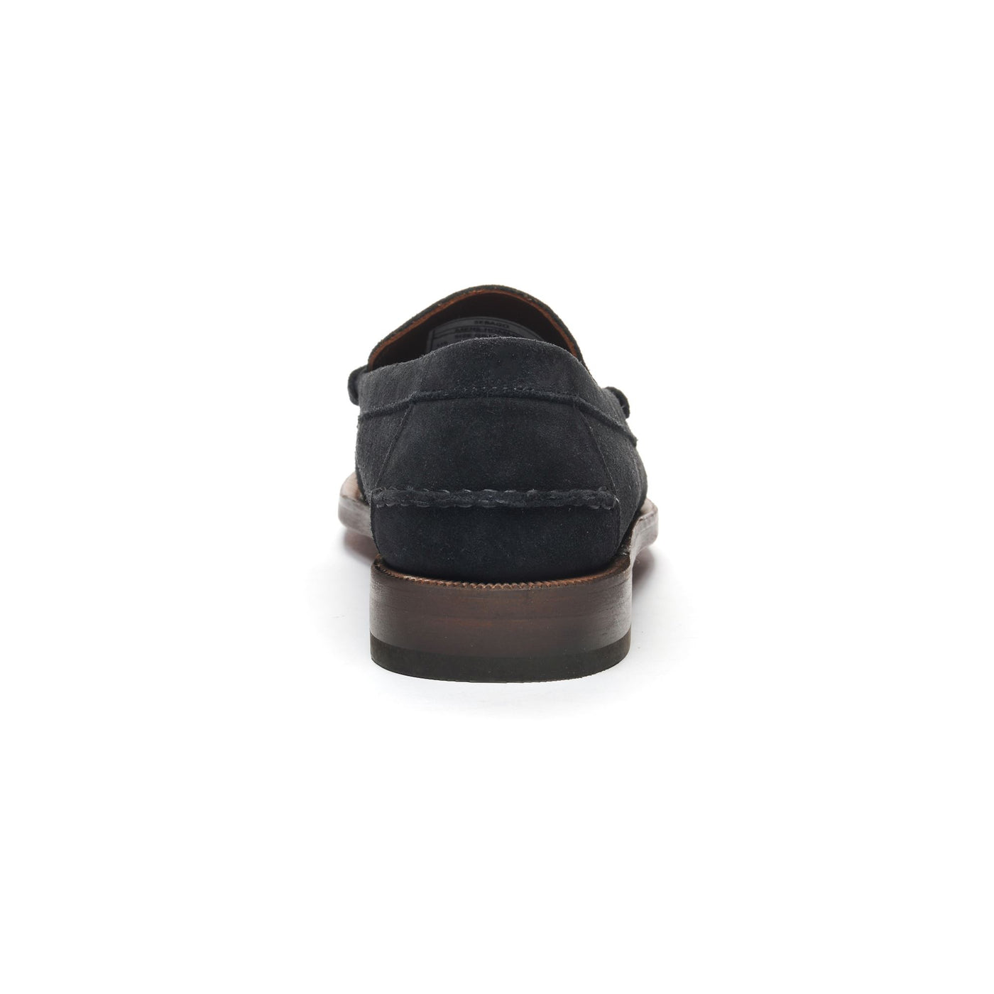 Moc Man CLASSIC DAN SUEDE Moccasin BLUE NAVY Detail (jpg Rgb)			
