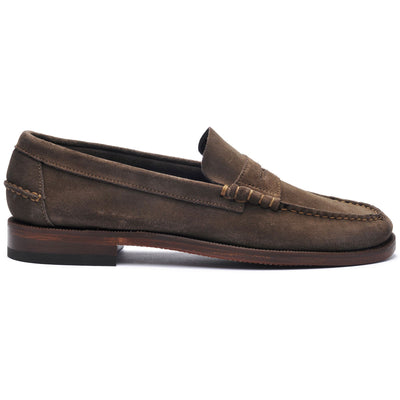 Moc Man CLASSIC DAN SUEDE Moccasin ALMOND Photo (jpg Rgb)			
