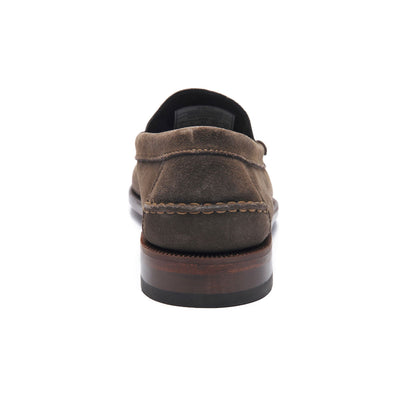 Moc Man CLASSIC DAN SUEDE Moccasin ALMOND Detail (jpg Rgb)			