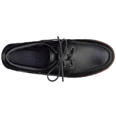 Moc Man ACADIA Moccasin BLUE NAVY Dressed Back (jpg Rgb)		