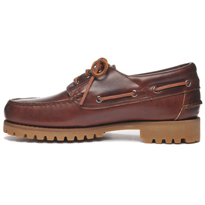 Moc Man ACADIA Moccasin BROWN CINNAMON Dressed Side (jpg Rgb)		