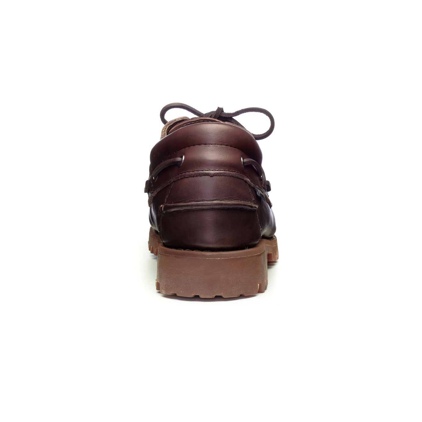 Moc Man ACADIA Moccasin DK BROWN-GUM Detail (jpg Rgb)			