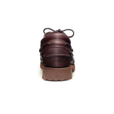 Moc Man ACADIA Moccasin DK BROWN-GUM Detail (jpg Rgb)			
