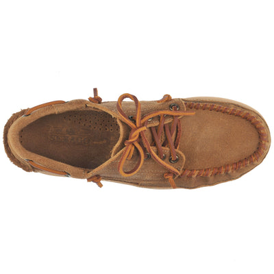 Moc Man KEUKA Moccasin BEIGE CAMEL Dressed Back (jpg Rgb)		