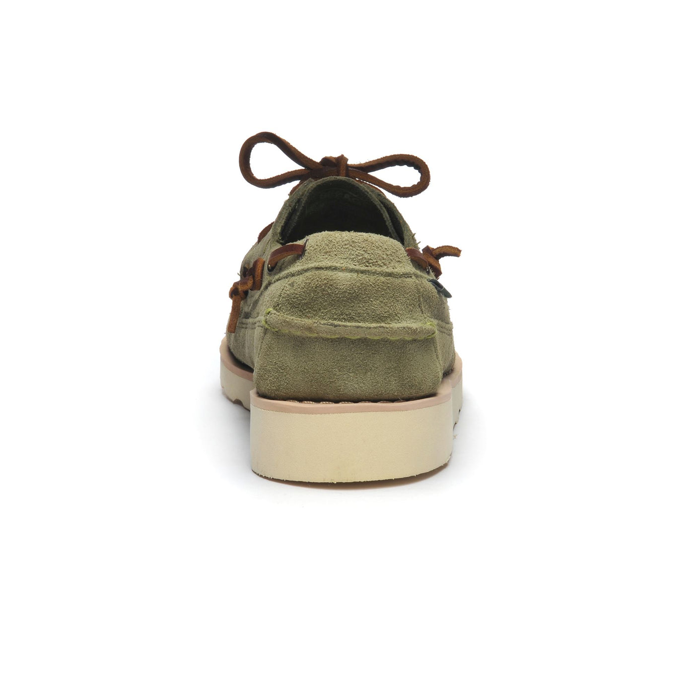 Moc Man KEUKA Moccasin OLIVE Detail (jpg Rgb)			