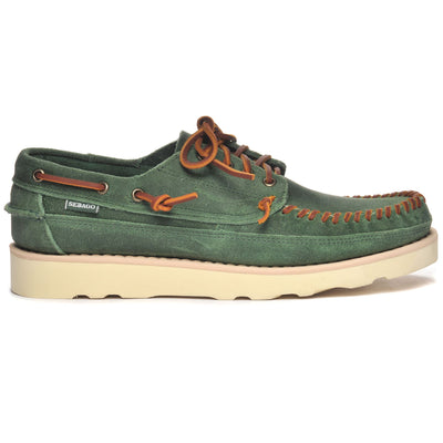 Moc Man KEUKA Moccasin GREEN AGAVE Photo (jpg Rgb)			