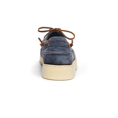 Moc Man KEUKA Moccasin BLUE DK DENIM Detail (jpg Rgb)			