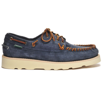 Moc Man KEUKA Moccasin BLUE DK DENIM Photo (jpg Rgb)			