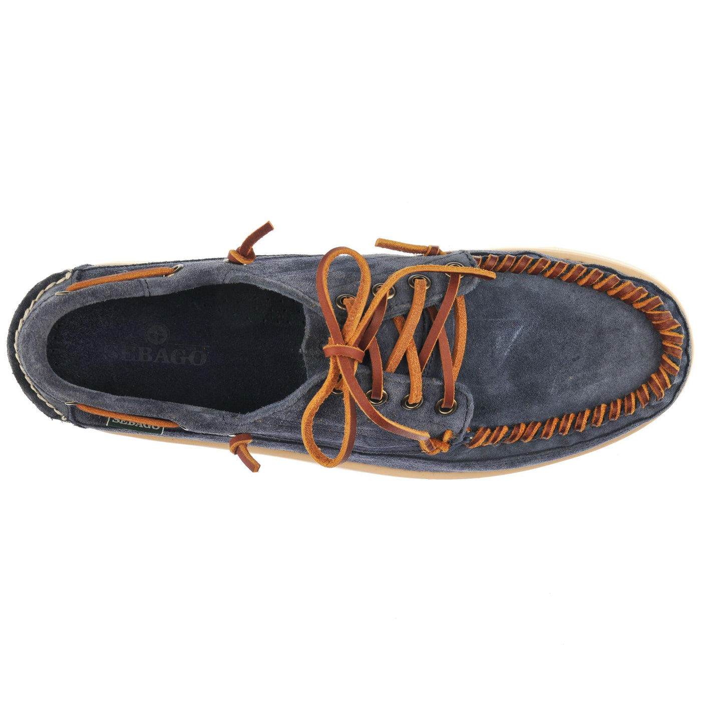 Moc Man KEUKA Moccasin BLUE DK DENIM Dressed Back (jpg Rgb)		