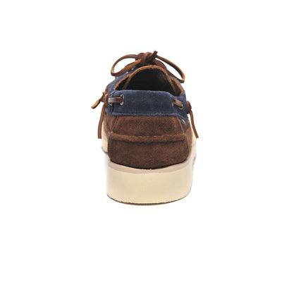 Moc Man CAYUGA Moccasin BLUENAVY-COGNAC-DKBROWN Detail (jpg Rgb)			