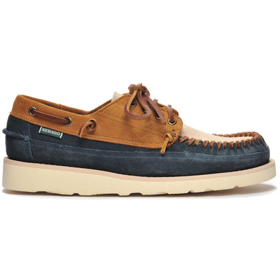 Moc Man CAYUGA Moccasin TAN-PAPYRUS-NAVY Photo (jpg Rgb)			