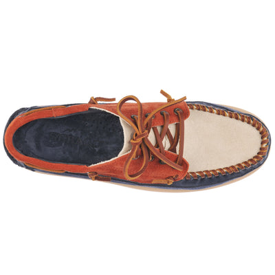 Moc Man CAYUGA Moccasin BLUE DK DENIM- BRANDY- BIRCH Dressed Back (jpg Rgb)		