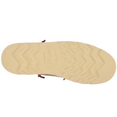 Moc Man CAYUGA Moccasin CAMEL- BORDEAUX- PAPYRUS Dressed Front (jpg Rgb)	