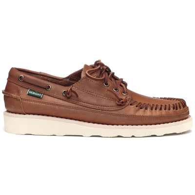 Moc Man SENECA Moccasin BROWN TAN Photo (jpg Rgb)			