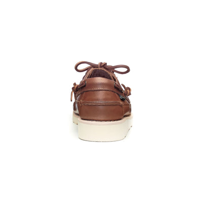 Moc Man SENECA Moccasin BROWN TAN Detail (jpg Rgb)			